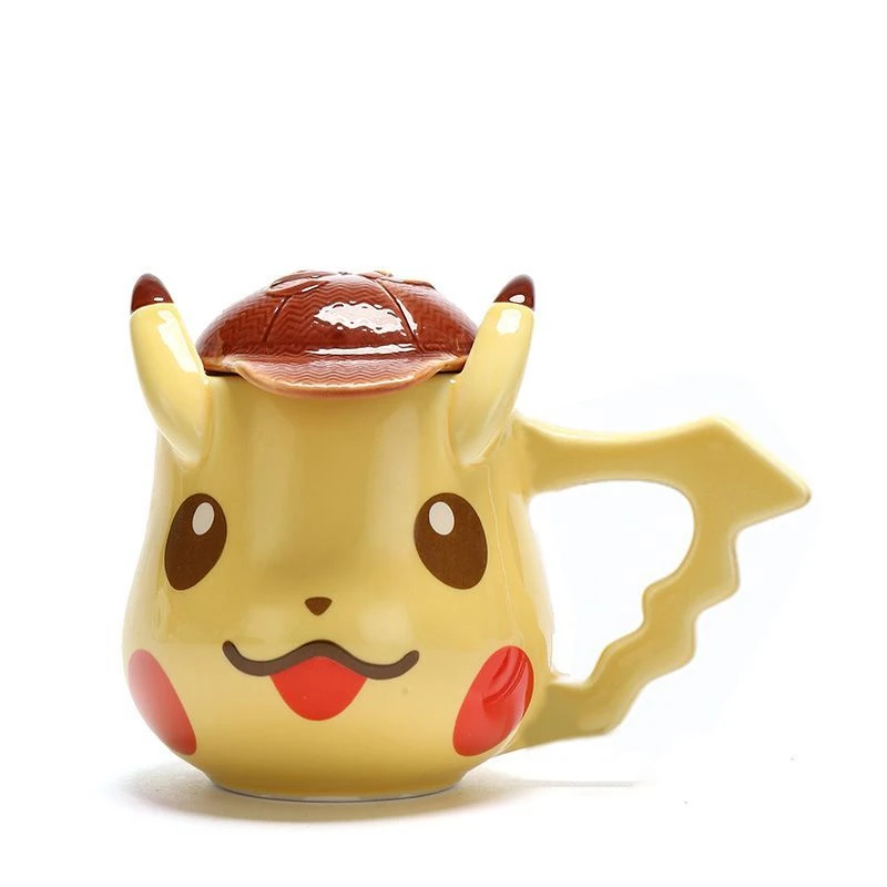Kawaii Pokemon Hobby Pikachu Cartoon Ceramic Shape Cup Creative Drinking Water Cup with Lid Birthday Gift
Kawaii Pokemon Hobby Pikachu Cartoon Ceramic Shape Cup Creative Drinking Water Cup with Lid Birthday Gift