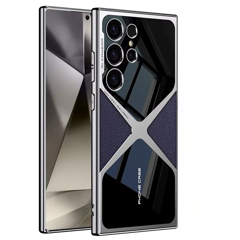 Thin Transparent Electroplating Bracket For Samsung Galaxy S24 Ultra Case Ultra Shockproof Protection Hard Cover Accessories
Thin Transparent Electroplating Bracket For Samsung Galaxy S24 Ultra Case Ultra Shockproof Protection Hard Cover Accessories