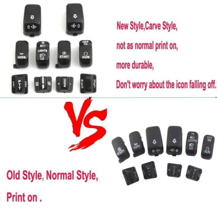 Заменяет крышку переключателя, аксессуар из АБС-пластика, черные кнопки, автомобильные резные крышки, запасные части корпуса ручного управления 
Заменяет крышку переключателя, аксессуар из АБС-пластика, черные кнопки, автомобильные резные крышки, запасные части корпуса ручного управления