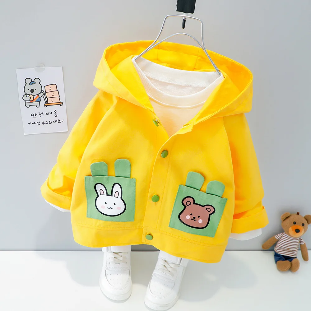 Children Single Coat Breasted Long Sleeve Windbreaker Boys Edition Spring Cartoon Girls Autumn Clothes Baby Boy Fall Jacket
Children Single Coat Breasted Long Sleeve Windbreaker Boys Edition Spring Cartoon Girls Autumn Clothes Baby Boy Fall Jacket