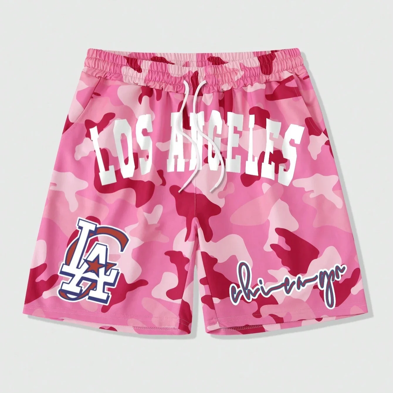 New Summer Men's Los Angeles LA Shorts Breathable Absorb Sweat Quick-drying Gyms Loose Beach Shorts Outdoor Sports FashionShorts
New Summer Men's Los Angeles LA Shorts Breathable Absorb Sweat Quick-drying Gyms Loose Beach Shorts Outdoor Sports FashionShorts