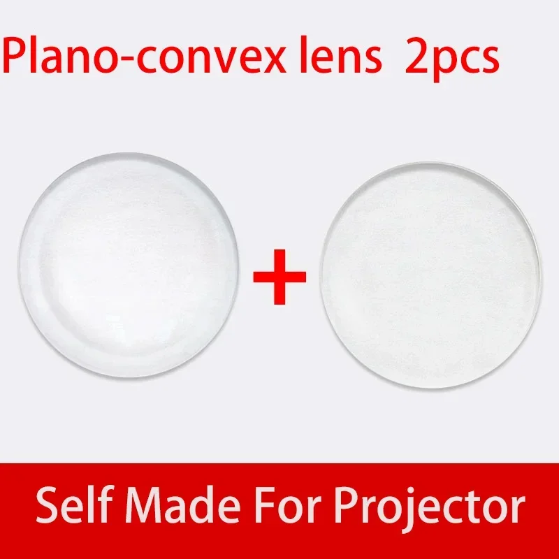 Projection Lamp HD Convex Lens 42mm: Two Sets of Optical Glass Coated Lenses with Anti-Reflection Film & Enhanced Clarity
Projection Lamp HD Convex Lens 42mm: Two Sets of Optical Glass Coated Lenses with Anti-Reflection Film & Enhanced Clarity