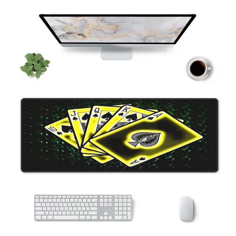 Большой коврик для покера Техасский Холдем 120x60 см, резиновый, нескользящий, для покерного стола, аксессуары для вечеринок и развлечений
Большой коврик для покера Техасский Холдем 120x60 см, резиновый, нескользящий, для покерного стола, аксессуары для вечеринок и развлечений