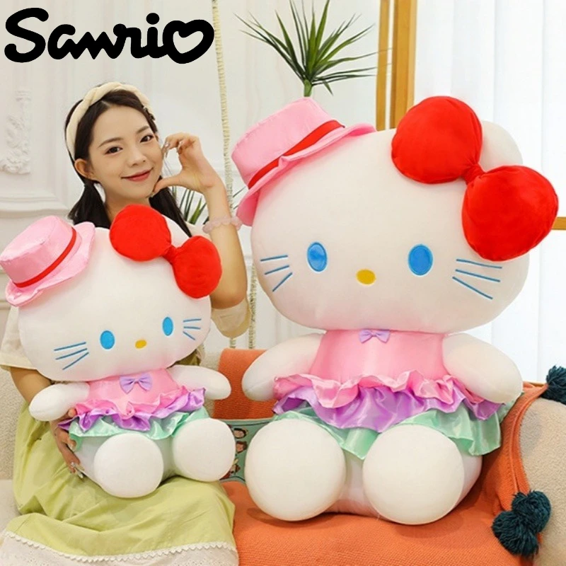 40/50/60CM Big Size Sanrio Hello Kitty Anime Plush Stuffed Toys Cartoon Plushies Bolster Plush Soft Stuffed Animals Gift for Kid
40/50/60CM Big Size Sanrio Hello Kitty Anime Plush Stuffed Toys Cartoon Plushies Bolster Plush Soft Stuffed Animals Gift for Kid