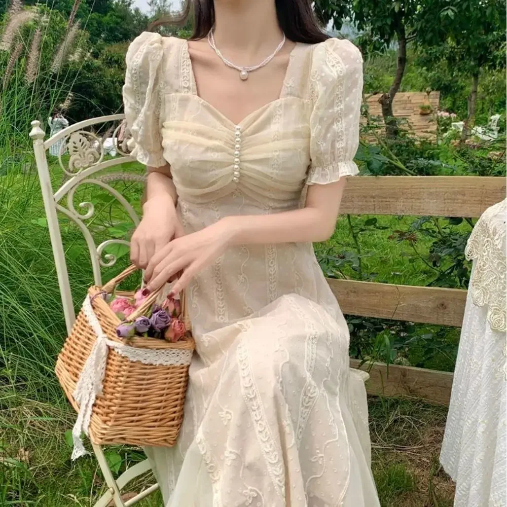 Coffee break French dress Platycodon first love dress retro gentle salty sweet chic skirt fairy super fairy
Coffee break French dress Platycodon first love dress retro gentle salty sweet chic skirt fairy super fairy