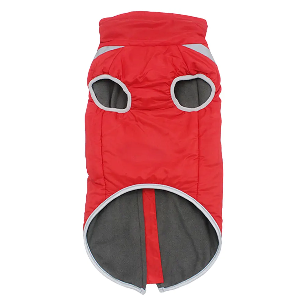 Thickened Dog Coat Lightweight Durable Outdoor Pet Clothes Polyester Reflective Strip Safe Night Hiking Warm Comfortable Dog
Thickened Dog Coat Lightweight Durable Outdoor Pet Clothes Polyester Reflective Strip Safe Night Hiking Warm Comfortable Dog