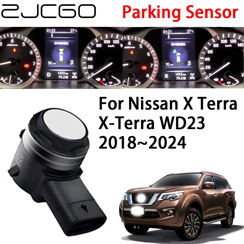ZJCGO Car Front Rear Reverse Parking Sensor Assistance Backup Radar Buzzer System for Nissan X Terra X-Terra WD23 2018~2024
ZJCGO Car Front Rear Reverse Parking Sensor Assistance Backup Radar Buzzer System for Nissan X Terra X-Terra WD23 2018~2024