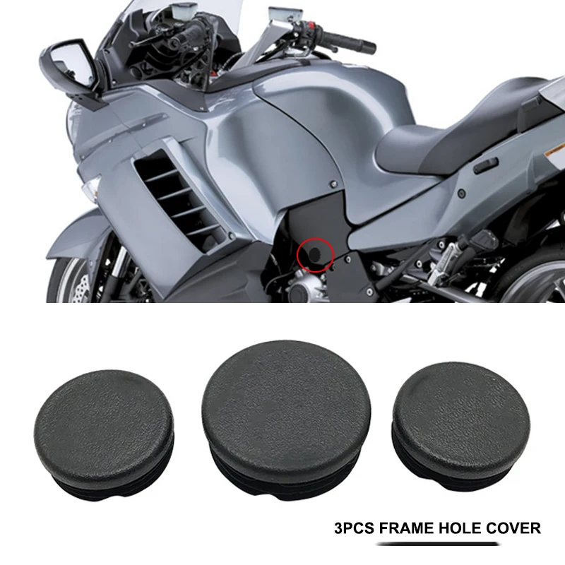Подходит для Kawasaki GTR1400, заглушки для отверстий в раме, набор декоративных заглушек для рамы GTR 1400 2007-2023 2019 2020 2021 2022 мотоцикла
Подходит для Kawasaki GTR1400, заглушки для отверстий в раме, набор декоративных заглушек для рамы GTR 1400 2007-2023 2019 2020 2021 2022 мотоцикла