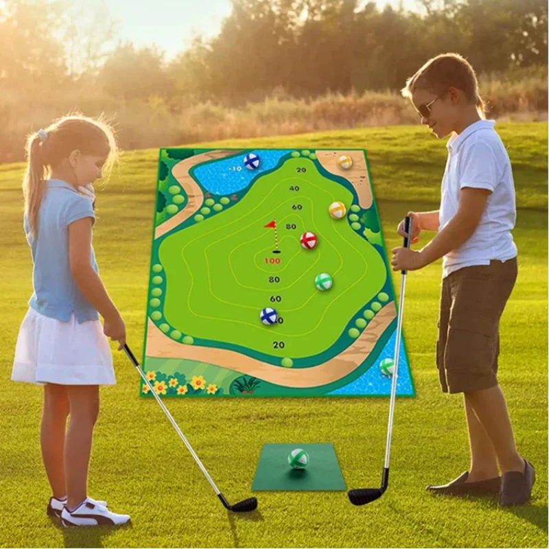Qinuo Golf Game Mat With Golf Club Sticky Balls Scoreboard Indoor Outdoor Sports Stress Relief Toy For Backyard Party
Qinuo Golf Game Mat With Golf Club Sticky Balls Scoreboard Indoor Outdoor Sports Stress Relief Toy For Backyard Party
