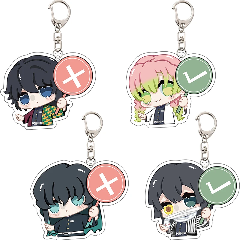 Kawaii Demon Slayer Kimetsu No Yaiba New Style Acrylic Keychain Bag Pendant Cartoon Decoration Simple Accessories Exquisite Gift
Kawaii Demon Slayer Kimetsu No Yaiba New Style Acrylic Keychain Bag Pendant Cartoon Decoration Simple Accessories Exquisite Gift