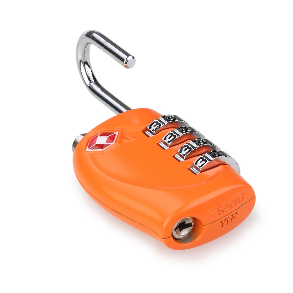 TSA Approved Luggage Lock 4 Combination Password Resettable Orange 6 7x3 1cm Zinc Alloy Hard Plastic Portable for Suitcase
TSA Approved Luggage Lock 4 Combination Password Resettable Orange 6 7x3 1cm Zinc Alloy Hard Plastic Portable for Suitcase