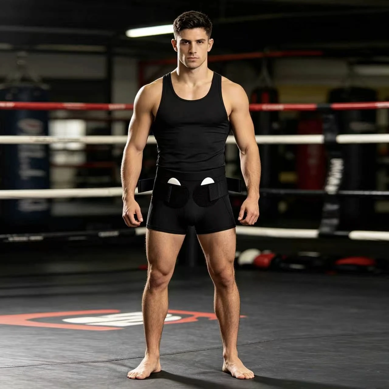 Adjustable hernia support breathable underwear for men, relieving pain during daily wear and exercise.
Adjustable hernia support breathable underwear for men, relieving pain during daily wear and exercise.