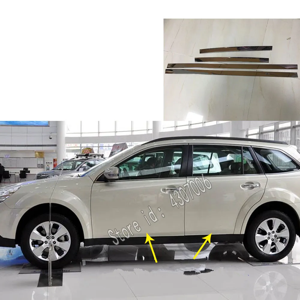 For Subaru Outback 2010 2011 2012 2013 2014 Car Styling Body Side Door Trim Stick Strip Lamp Panel Molding Frame Parts 4PCs
For Subaru Outback 2010 2011 2012 2013 2014 Car Styling Body Side Door Trim Stick Strip Lamp Panel Molding Frame Parts 4PCs