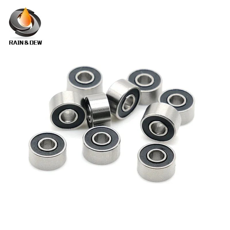 10PCS S683RS 3X7X3 mm Bearing ABEC-7 440C Roller Stainless Steel S683-2RS Ball Bearings
10PCS S683RS 3X7X3 mm Bearing ABEC-7 440C Roller Stainless Steel S683-2RS Ball Bearings