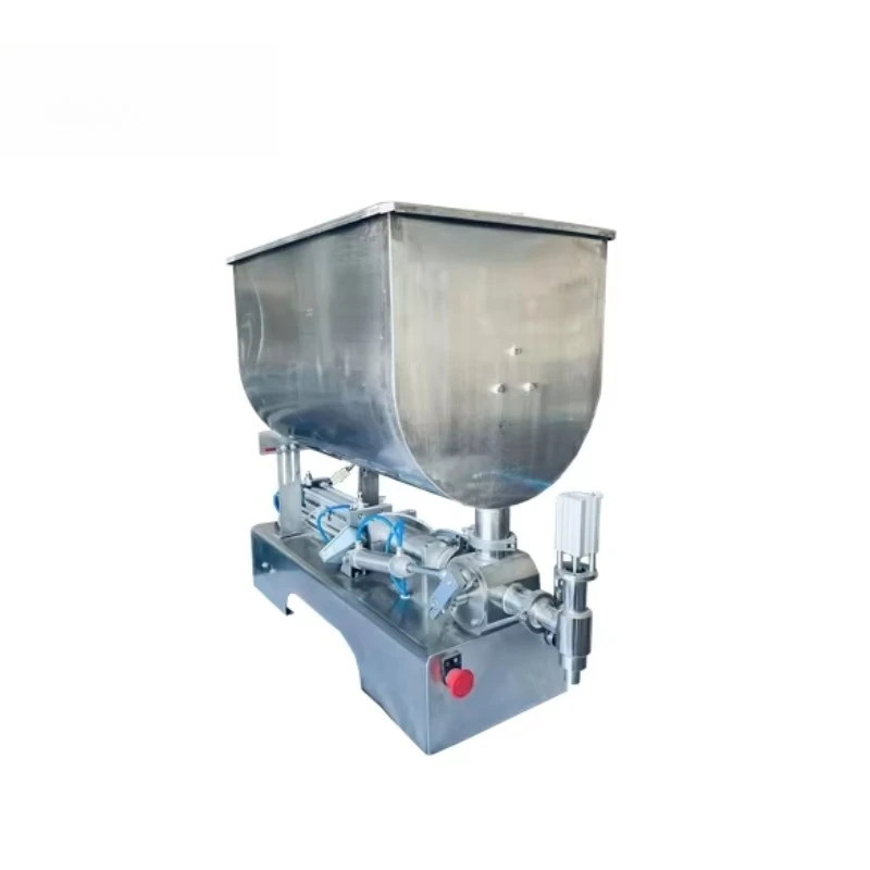 Large Particle Sauce Filling Machine U-shaped Stirring Hopper Juice Machine Oil Packing Machine CE Factory Price 1000ml
Large Particle Sauce Filling Machine U-shaped Stirring Hopper Juice Machine Oil Packing Machine CE Factory Price 1000ml