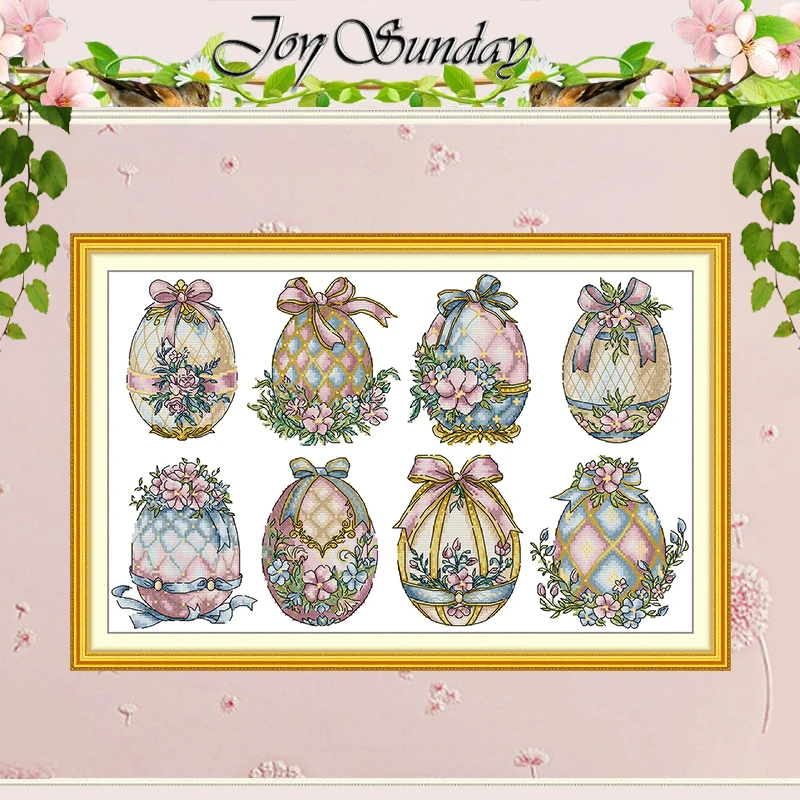 Easter-decorated Eggs Patterns Counted Cross Stitch Set DIY 11CT 14CT 16CT HD Stamped DMC Cross-stitch Kit Embroidery Needlework
Easter-decorated Eggs Patterns Counted Cross Stitch Set DIY 11CT 14CT 16CT HD Stamped DMC Cross-stitch Kit Embroidery Needlework