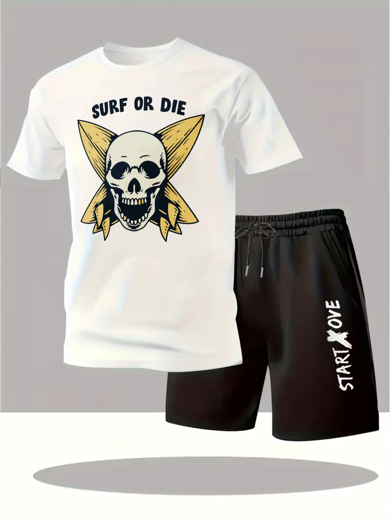 Мужские комплекты 2025: Новинка! Модный спортивный костюм с графическим принтом, комплект для мужчин, уличный стиль, толстовка и шорты с коротким рукавом.
Мужские комплекты 2025: Новинка! Модный спортивный костюм с графическим принтом, комплект для мужчин, уличный стиль, толстовка и шорты с коротким рукавом.