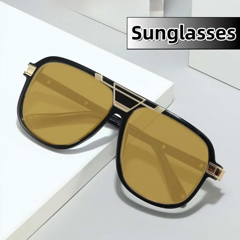 Personalized Large Framed Sunglasses for Women and Men Elegant Fashion UV Resistant Street Photography Popular Eyeglasses
Personalized Large Framed Sunglasses for Women and Men Elegant Fashion UV Resistant Street Photography Popular Eyeglasses