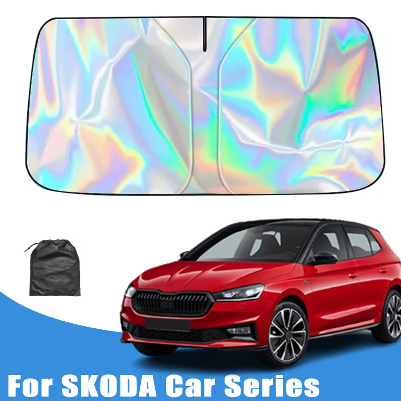 Car Windshield Sunshades Cover for Skoda Octavia Fabia Rapid Superb Kodiaq Karoq Kamiq Roomster Sun Protection Accessories
Car Windshield Sunshades Cover for Skoda Octavia Fabia Rapid Superb Kodiaq Karoq Kamiq Roomster Sun Protection Accessories