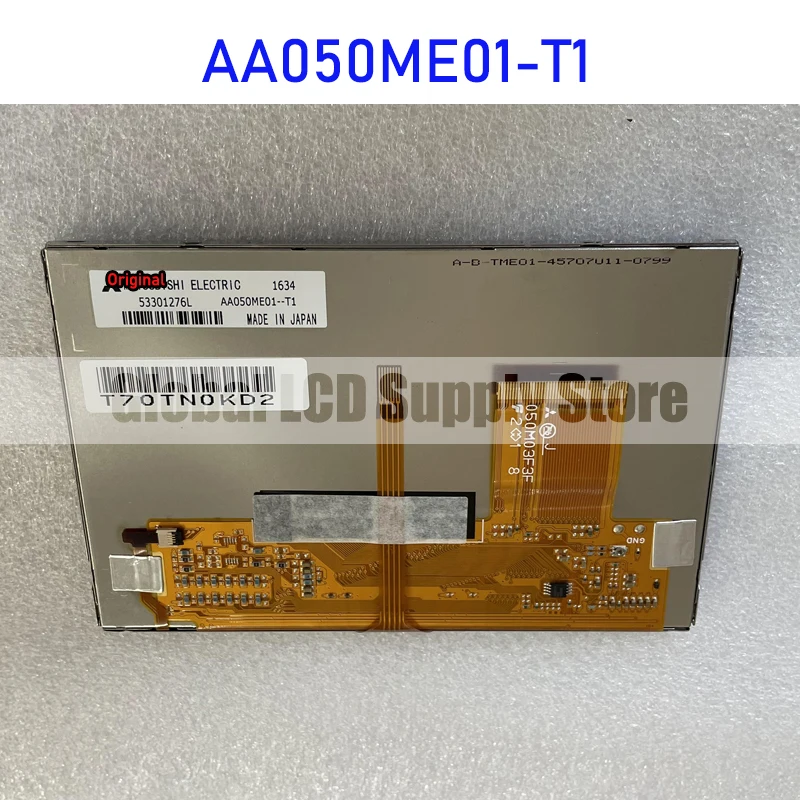 AA050ME01-T1 5,0-дюймовый ЖК-экран, оригинальная панель для Mitsubishi, новинка, полностью протестирована
AA050ME01-T1 5,0-дюймовый ЖК-экран, оригинальная панель для Mitsubishi, новинка, полностью протестирована