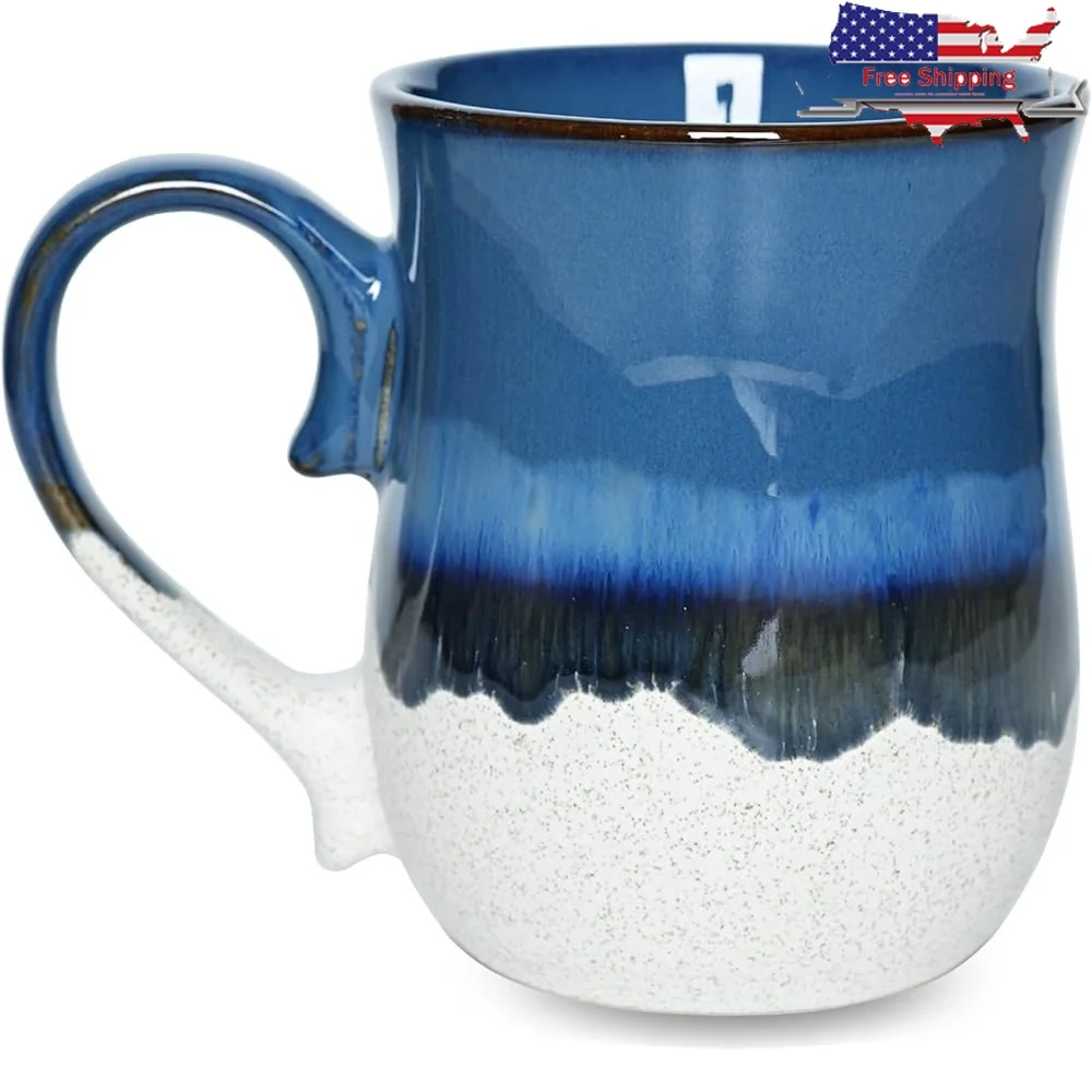 Large Ceramic Coffee Mug 20 Oz Dishwasher Microwave Safe Sturdy Durable Unique Glaze Big Handle Office Home Tea Cup
Large Ceramic Coffee Mug 20 Oz Dishwasher Microwave Safe Sturdy Durable Unique Glaze Big Handle Office Home Tea Cup