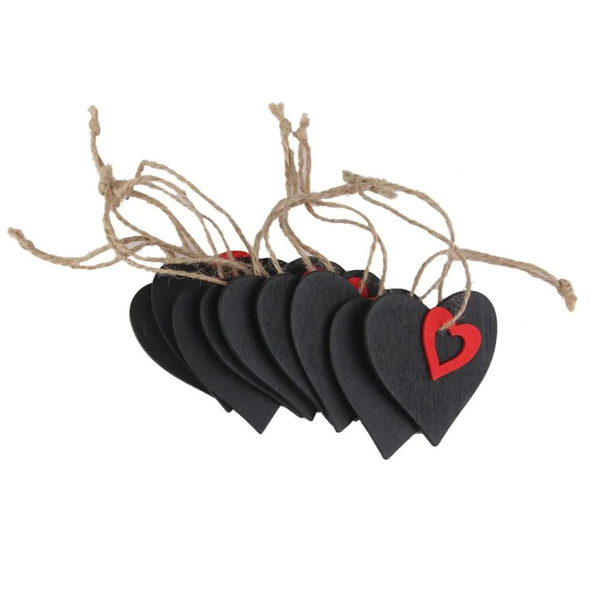 10 Pcs Mini Heart Shape Tags Gift Price Hanging Blackboard Label Double Sided Chalkboard Wooden Bamboo
10 Pcs Mini Heart Shape Tags Gift Price Hanging Blackboard Label Double Sided Chalkboard Wooden Bamboo