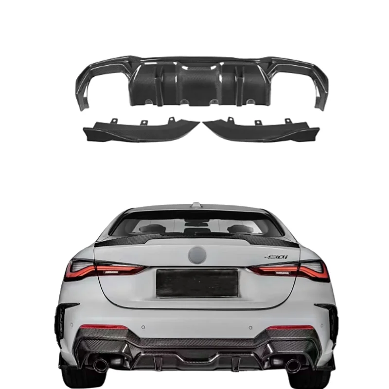 SQ Style Carbon Fiber Rear Bumper Diffuser for BMW 4 Series G22 Carbon Fiber Body Kit 2020+
SQ Style Carbon Fiber Rear Bumper Diffuser for BMW 4 Series G22 Carbon Fiber Body Kit 2020+