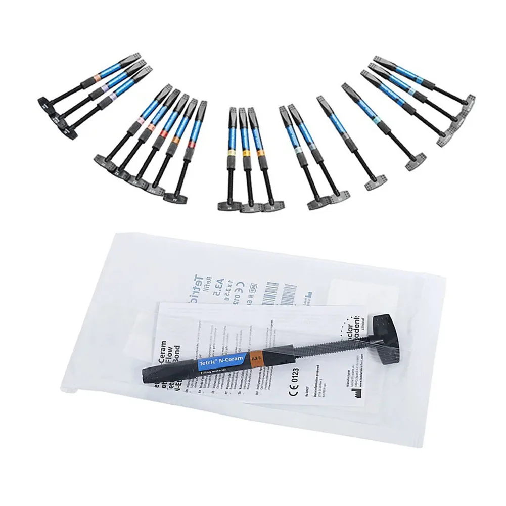 Ivoclar Vivadent Tetric N-Ceram Dental Composite Resin Enamel Dentin Bleach Aesthetic Anterior Posterior Oral Teeth Restoration
Ivoclar Vivadent Tetric N-Ceram Dental Composite Resin Enamel Dentin Bleach Aesthetic Anterior Posterior Oral Teeth Restoration