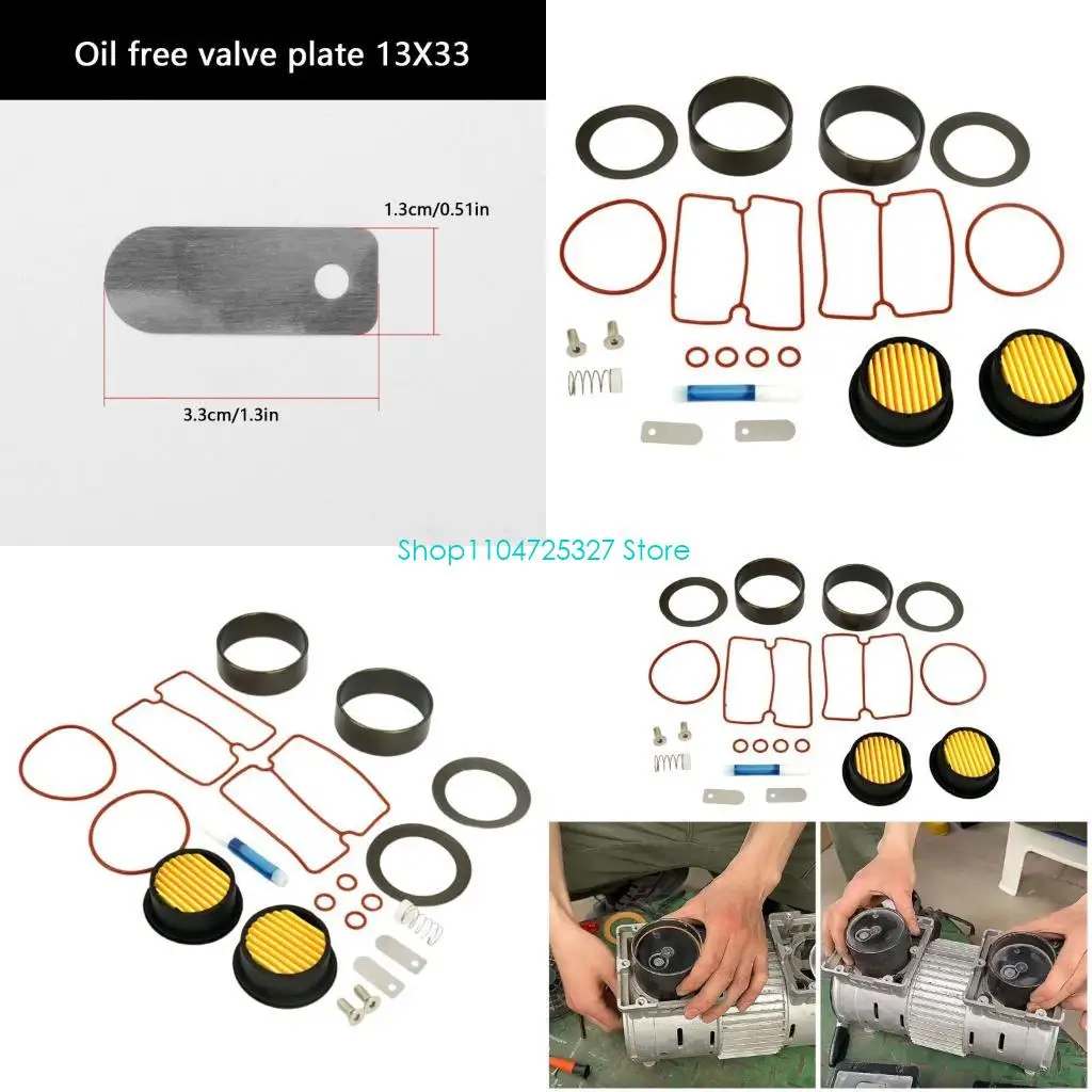 D8KF Multipurpose 20Pieces Repair Set for 550W Silents Air Compressors Suitable for Industrial and Home Applications
D8KF Multipurpose 20Pieces Repair Set for 550W Silents Air Compressors Suitable for Industrial and Home Applications