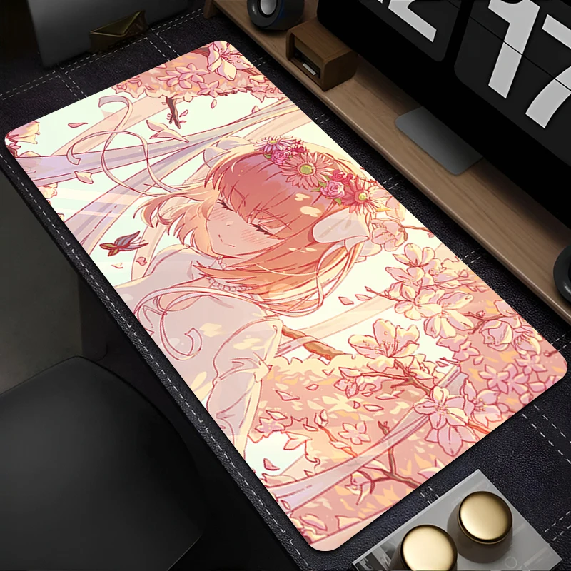 Mouse Pad PC Accessories Keyboard Pad Office Desk Mat Anime Mousepad Natural Rubber Anti Slip Gaming Cherry Blossom Extended Pad
Mouse Pad PC Accessories Keyboard Pad Office Desk Mat Anime Mousepad Natural Rubber Anti Slip Gaming Cherry Blossom Extended Pad