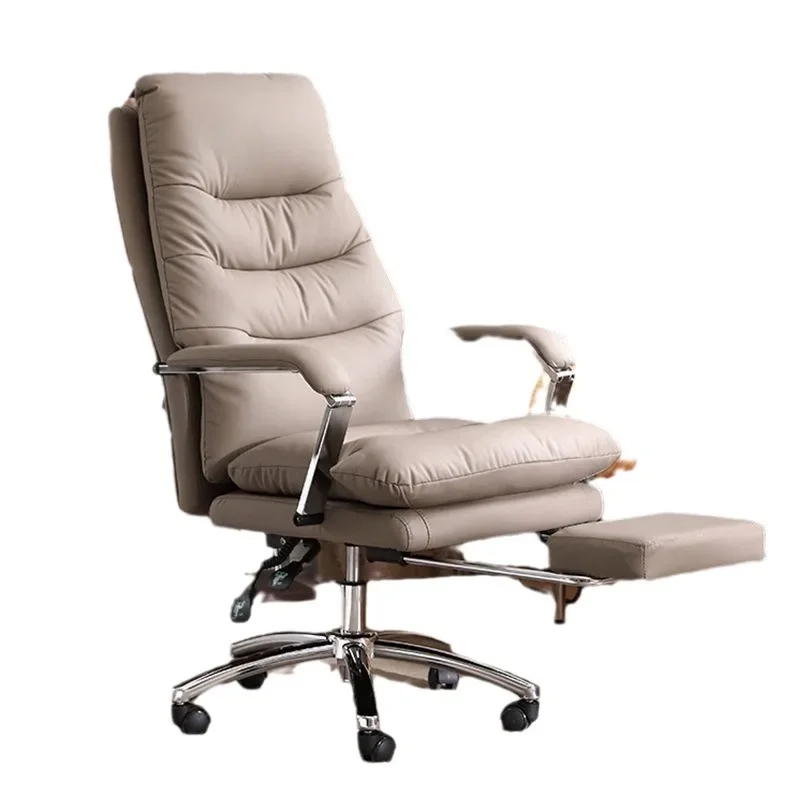 Computer chair is casual and comfortable, reclining, home study office seat, swivel is comfortable and light
Computer chair is casual and comfortable, reclining, home study office seat, swivel is comfortable and light