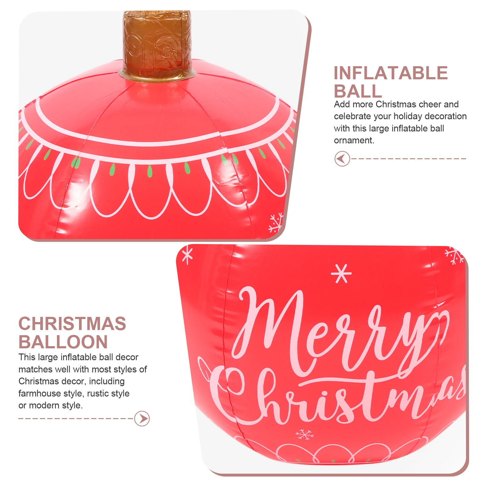 Festive Inflatable Christmas Outdoor Xmas Yard Ornament Holiday Inflatables Party Event Decorations Decor Decoration
Festive Inflatable Christmas Outdoor Xmas Yard Ornament Holiday Inflatables Party Event Decorations Decor Decoration