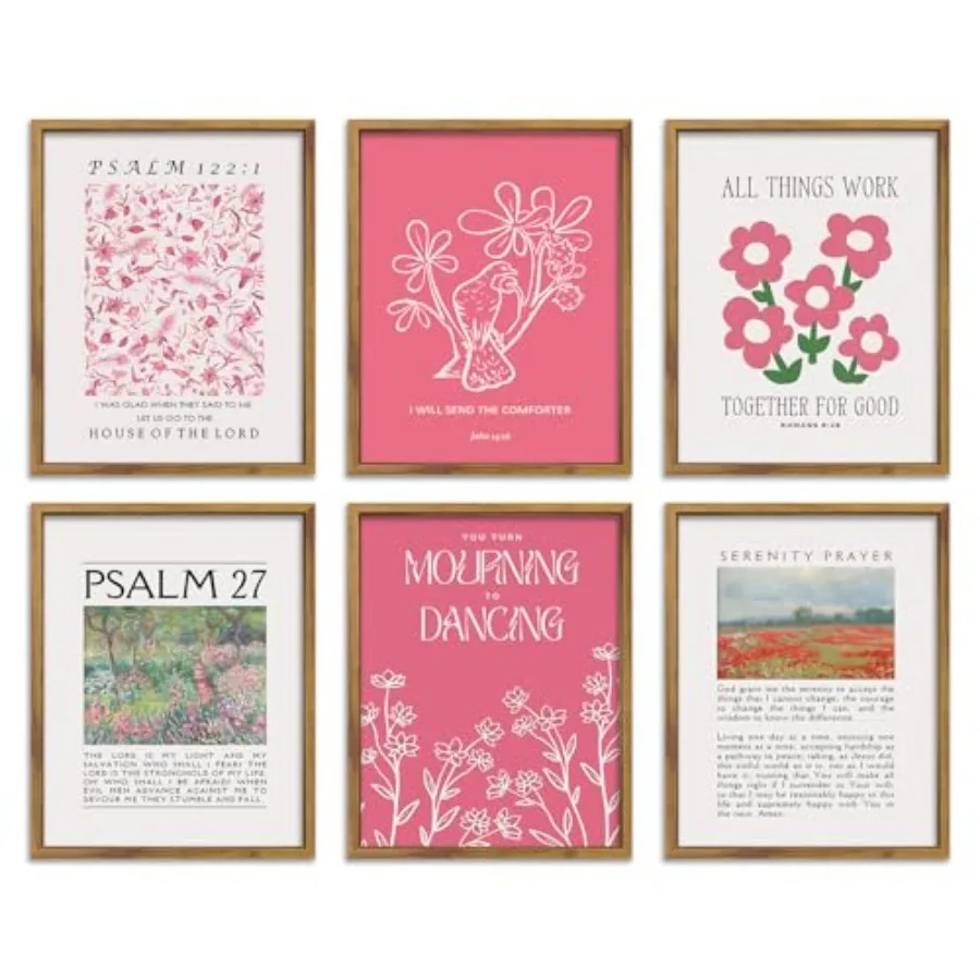Christian Wall Art Bible Verse Canvas Retro Pink Flower Poster Psalm 27 Scripture Christ Jesus Artwork Decor Religious Pictures
Christian Wall Art Bible Verse Canvas Retro Pink Flower Poster Psalm 27 Scripture Christ Jesus Artwork Decor Religious Pictures