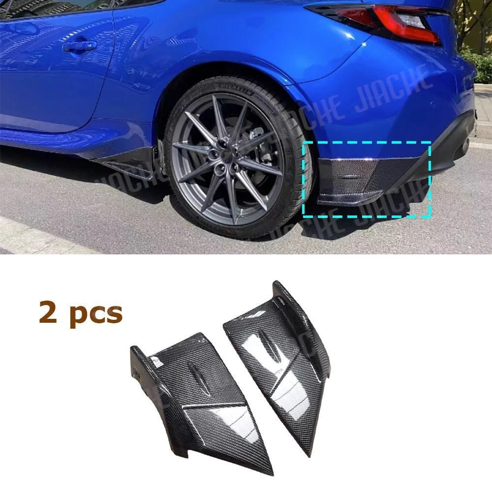JCYECF For Toyota GR86 Subaru BRZ 2021+2pcs/set Carbon Fiber Rear Bumper Splitters Rear Side Splitters flaps Apron FRP Black
JCYECF For Toyota GR86 Subaru BRZ 2021+2pcs/set Carbon Fiber Rear Bumper Splitters Rear Side Splitters flaps Apron FRP Black