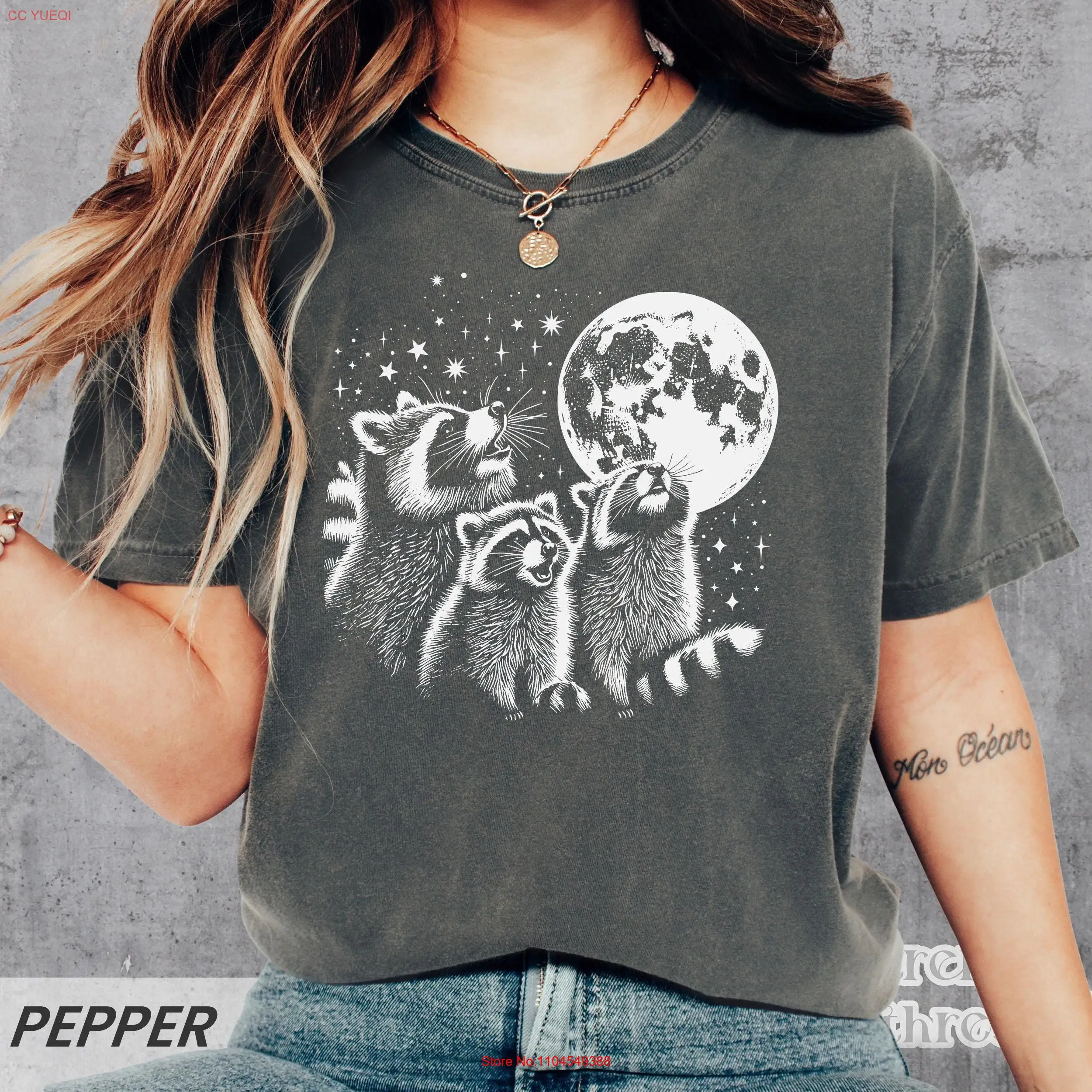 Винтажная футболка с тремя енотами, любитель енота, ретро, луна, забавный енот, оверсайз, с длинными или короткими рукавами
Винтажная футболка с тремя енотами, любитель енота, ретро, луна, забавный енот, оверсайз, с длинными или короткими рукавами