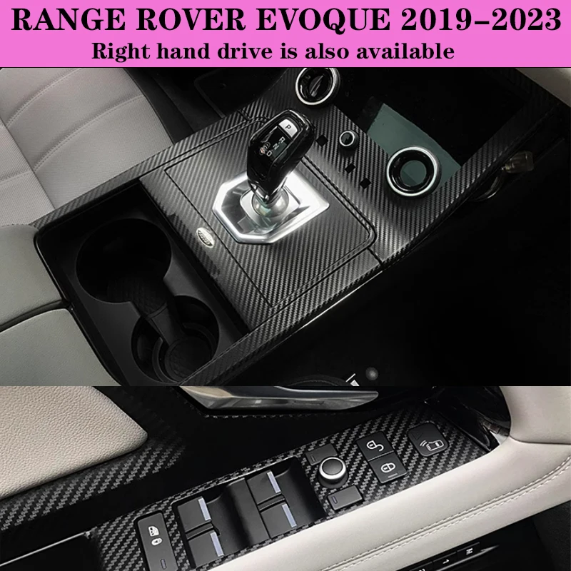 Suitable for EVOQUE Interior Stickers,Carbon Fiber Modified Film for Central Control Gear Shift for RANGE ROVER EVOQUE 2019-2023
Suitable for EVOQUE Interior Stickers,Carbon Fiber Modified Film for Central Control Gear Shift for RANGE ROVER EVOQUE 2019-2023