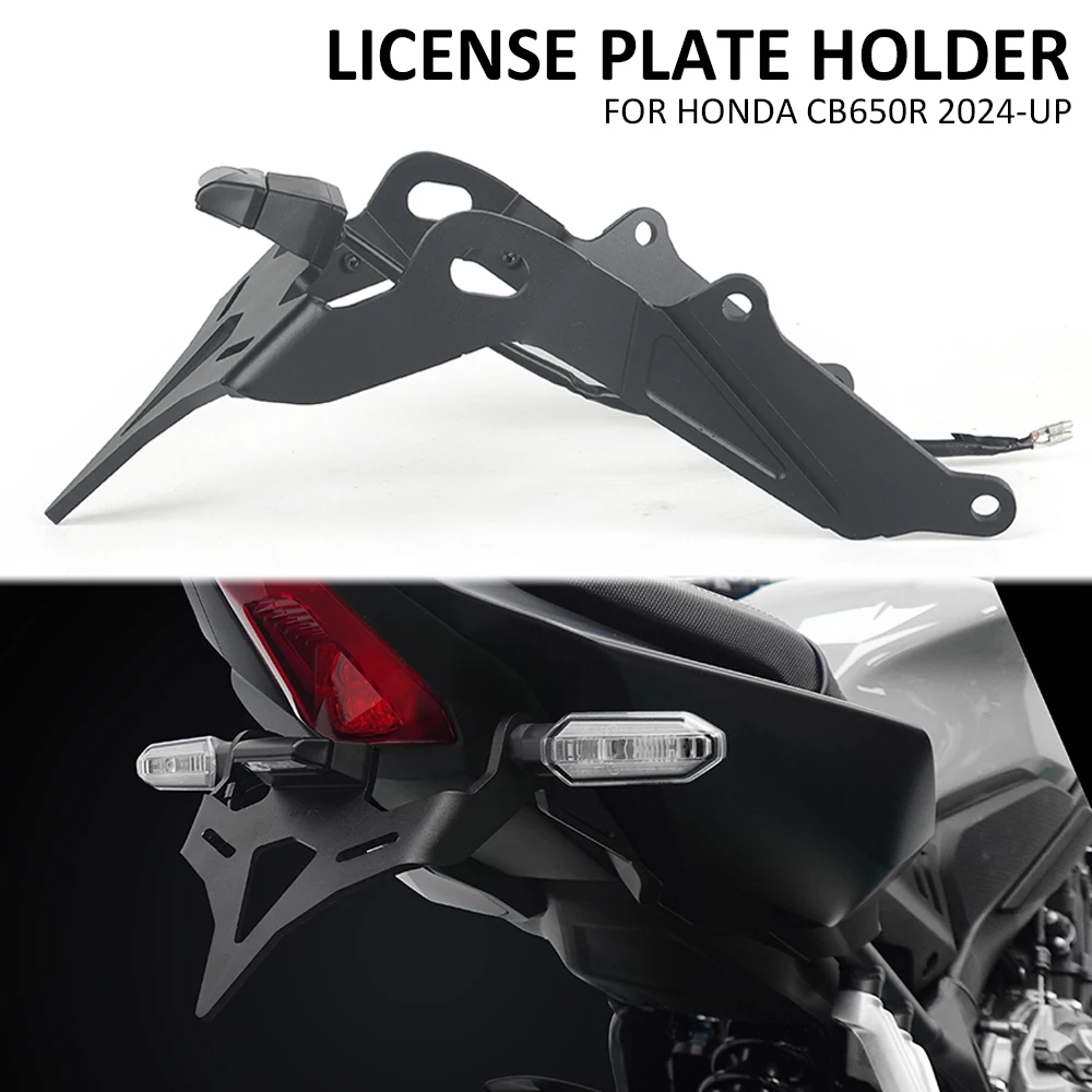 Для Honda CB 650 R CB 650R CB650R 2024-UP Мотоцикл Задний короткий хвост Аккуратный держатель номерного знака Кронштейн задней бабки Светодиодный светильник
Для Honda CB 650 R CB 650R CB650R 2024-UP Мотоцикл Задний короткий хвост Аккуратный держатель номерного знака Кронштейн задней бабки Светодиодный светильник