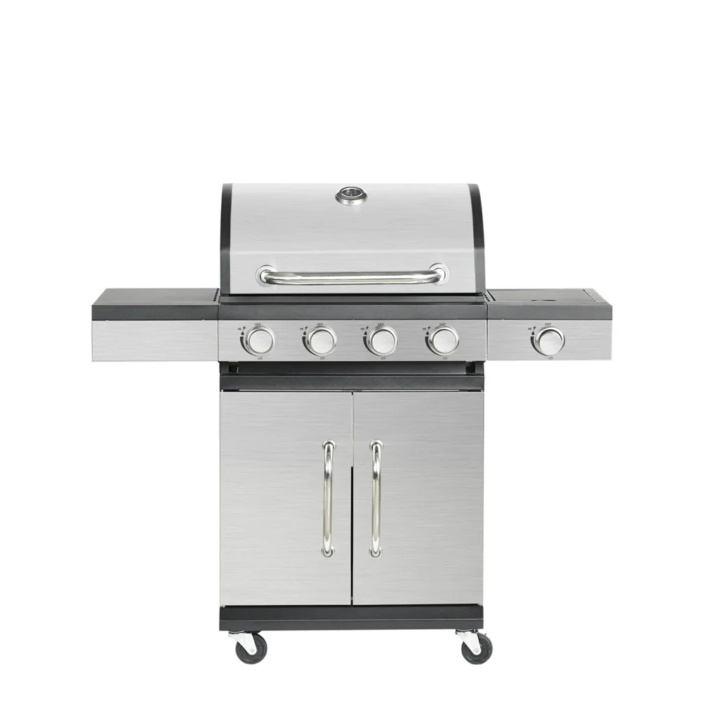 Outdoor Gas Grill Household Garden American Grill Stainless Steel Muffled BBQ
Outdoor Gas Grill Household Garden American Grill Stainless Steel Muffled BBQ