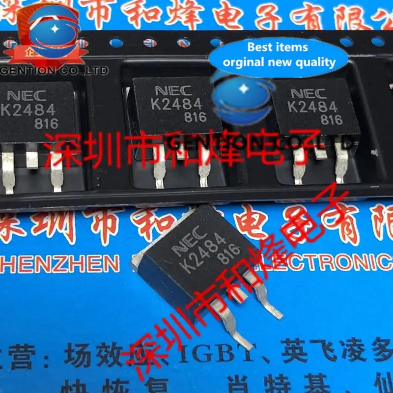 10PCS 2SK2484 K2484 TO-263 900V 5A in stock 100% new and original
10PCS 2SK2484 K2484 TO-263 900V 5A in stock 100% new and original