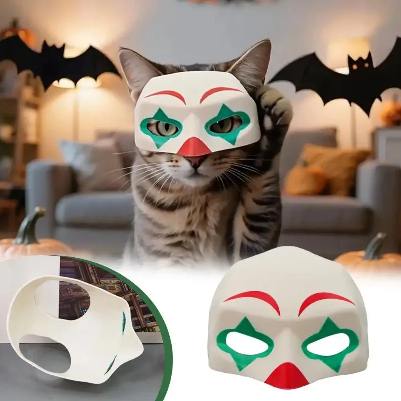 Halloween Cat Bat Clown Mask Lightweight Foldable for Parties Masquerade Balls Pet Costume Accessory
Halloween Cat Bat Clown Mask Lightweight Foldable for Parties Masquerade Balls Pet Costume Accessory