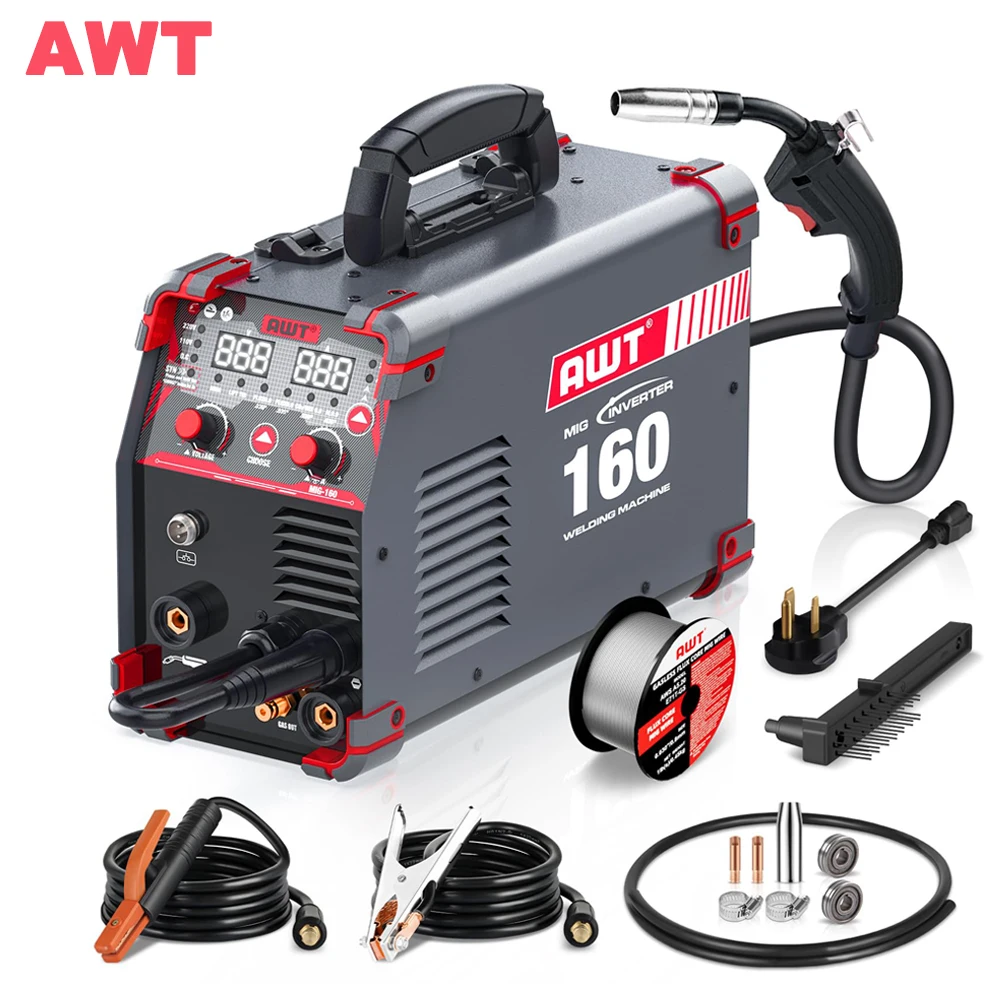 6 in 1 Aluminum MIG Welder 110V/220 Dual Voltage Welding Machine Gas/AL MIG/FLUX/Stick/Lift TIG IGBT 2T/4T DIY Welding Equipment
6 in 1 Aluminum MIG Welder 110V/220 Dual Voltage Welding Machine Gas/AL MIG/FLUX/Stick/Lift TIG IGBT 2T/4T DIY Welding Equipment