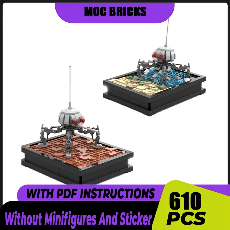 Популярная Звездная Модель Фильма Moc Строительные Блоки Маленький Паук Модель Робота Технология Модель Кирпичи DIY Сборка Праздничные Игрушки Подарки
Популярная Звездная Модель Фильма Moc Строительные Блоки Маленький Паук Модель Робота Технология Модель Кирпичи DIY Сборка Праздничные Игрушки Подарки