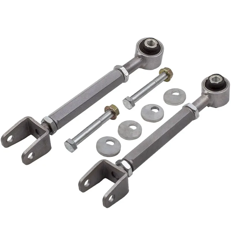 Adjustable Rear Camber + Toe Arms Kit for Nissan 370Z Infiniti M35 M45 G35 G37 Q40 QX70
Adjustable Rear Camber + Toe Arms Kit for Nissan 370Z Infiniti M35 M45 G35 G37 Q40 QX70