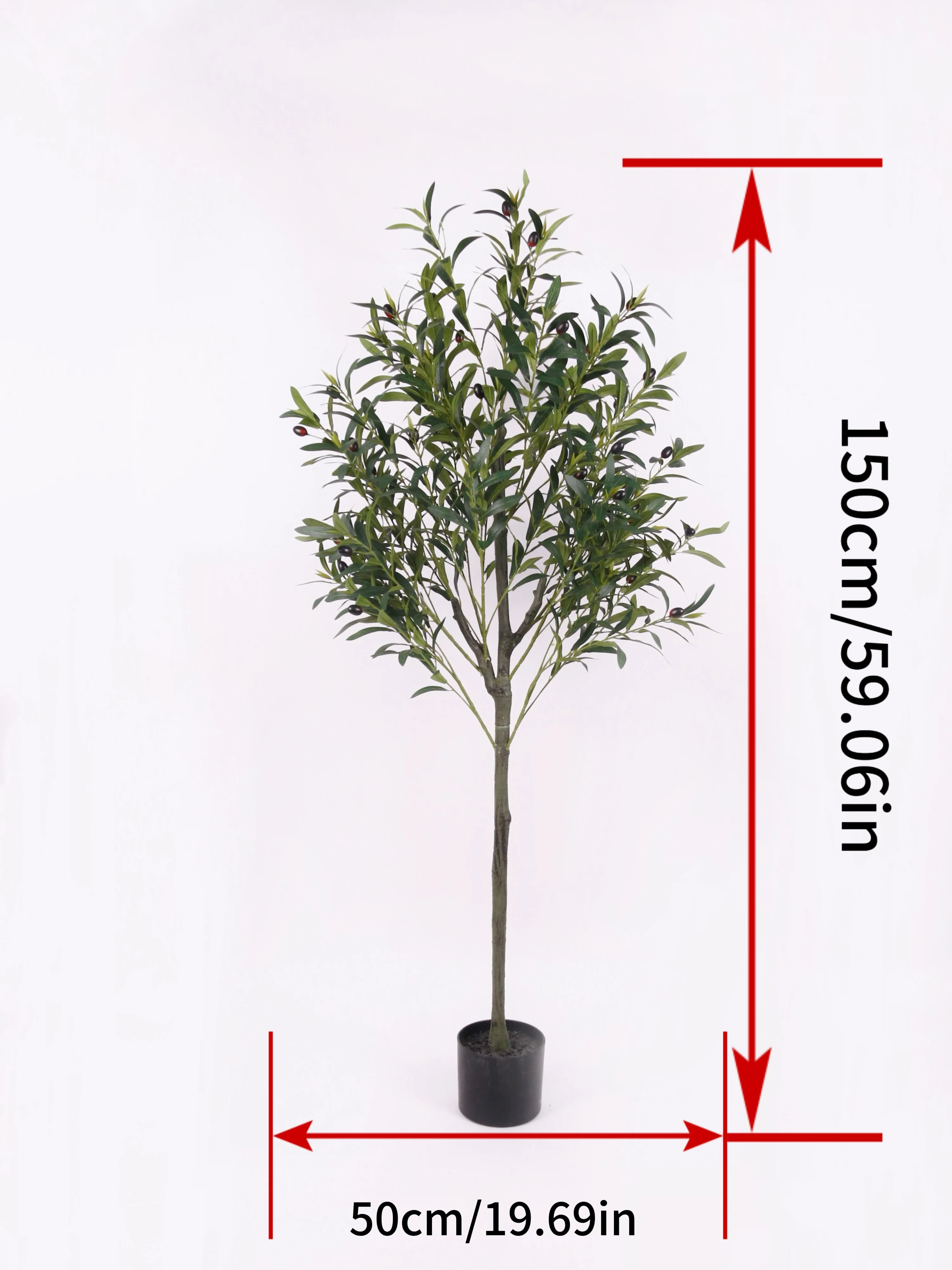 Indoor artificial olive tree, simulated plant - fake potted tree with white flower pot, artificial plant for home and office use
Indoor artificial olive tree, simulated plant - fake potted tree with white flower pot, artificial plant for home and office use