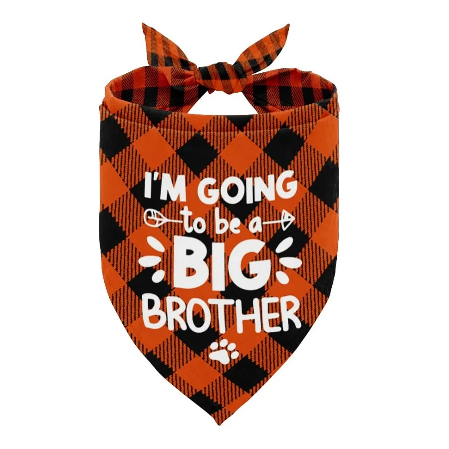 Собака Banda I Am Going to Be A Big Brother Dogs Глушитель Классический белый принт Собачий глушитель Шарф для домашних животных Объявление ребенка для домашних животных Pl
Собака Banda I Am Going to Be A Big Brother Dogs Глушитель Классический белый принт Собачий глушитель Шарф для домашних животных Объявление ребенка для домашних животных Pl