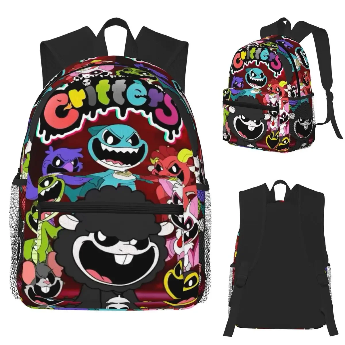 Nightmare Critters Cartoon Student Backpack School Bag Hiking Travel Daypack for Men Women Fashion Bookbag Shoulder Bags
Nightmare Critters Cartoon Student Backpack School Bag Hiking Travel Daypack for Men Women Fashion Bookbag Shoulder Bags