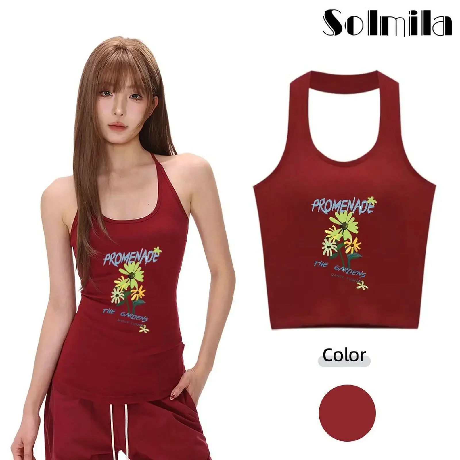 Fashion Tops Claret Sleeveless Tops Casual Outing Claret Perfect For Summer Regular Length Suitable For Spring
Fashion Tops Claret Sleeveless Tops Casual Outing Claret Perfect For Summer Regular Length Suitable For Spring