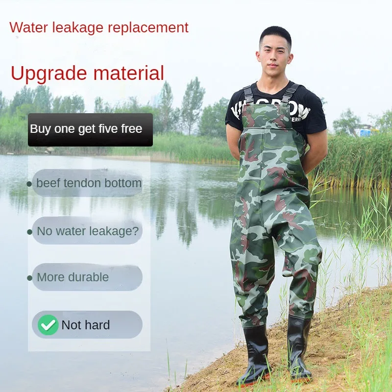 Underwater Pants Rain Pants Rain Shoes Fish Catching Water Jacket One Piece Half Body Thickened Fish Catching Pants
Underwater Pants Rain Pants Rain Shoes Fish Catching Water Jacket One Piece Half Body Thickened Fish Catching Pants