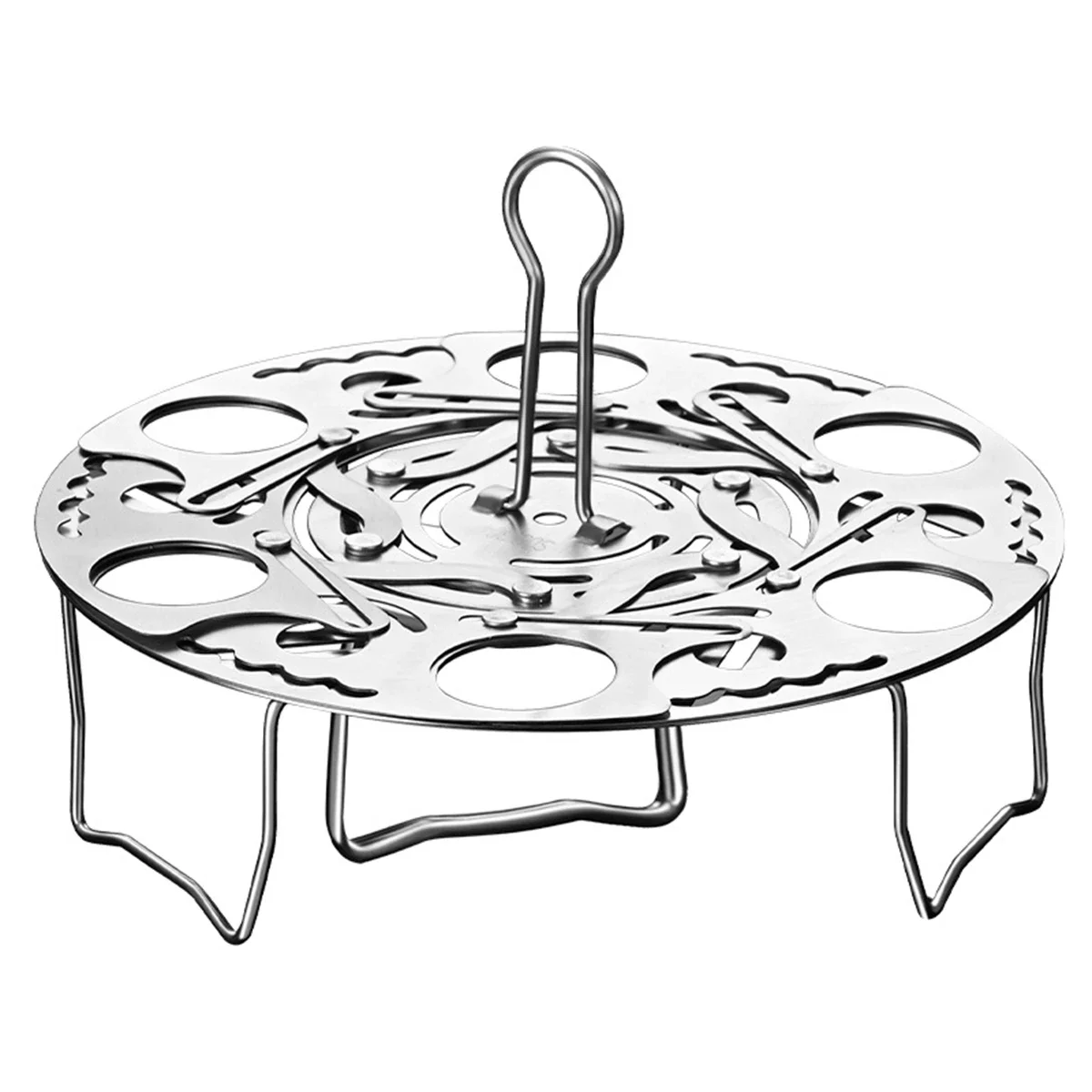 Stainless Steel Steamer Basket with Adjustable Design Perfect Fit for Any Pot Convenient for Steaming Fish and Vegetables
Stainless Steel Steamer Basket with Adjustable Design Perfect Fit for Any Pot Convenient for Steaming Fish and Vegetables