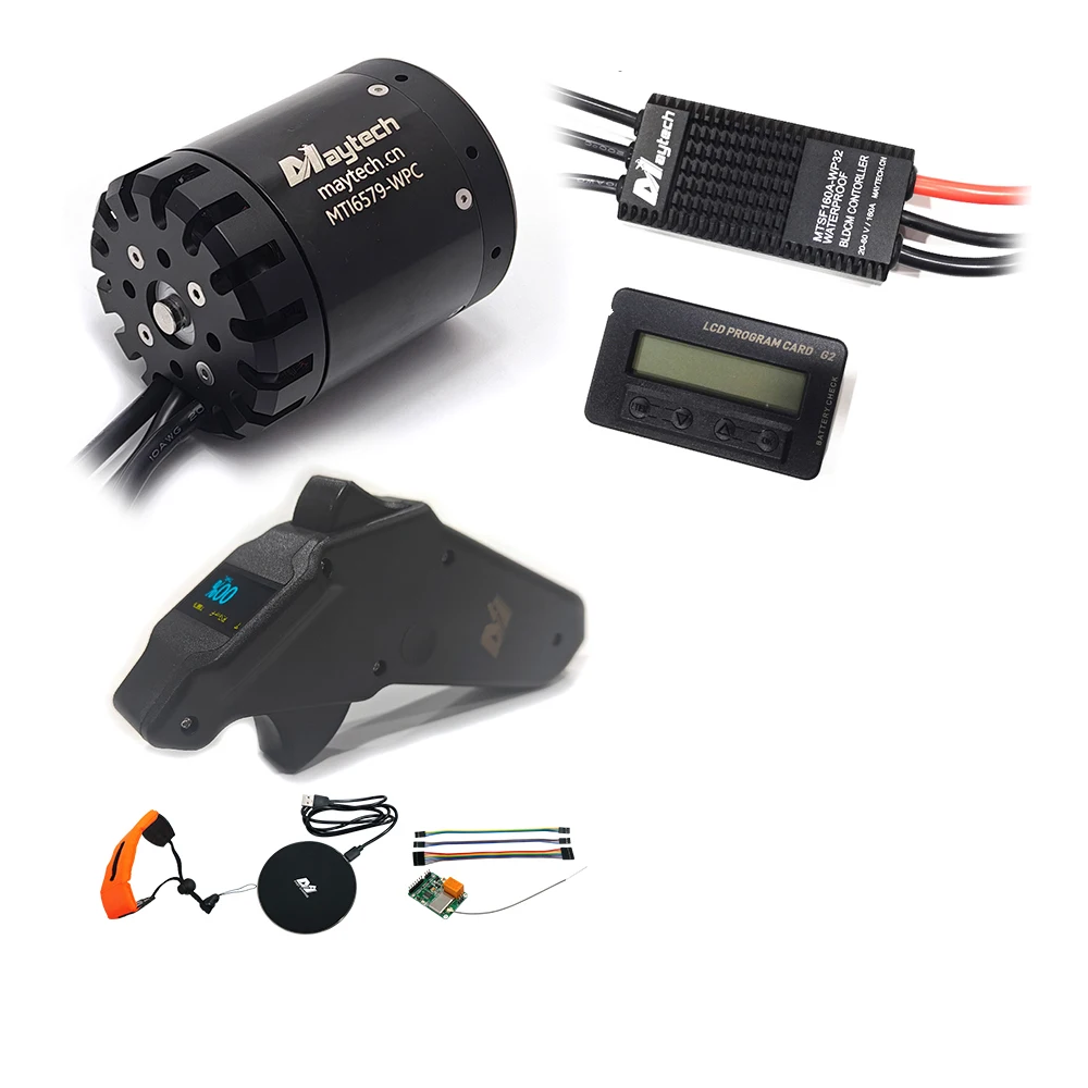 Maytech DIY Foil Assist Board Kit 48V with 6579 Motor + 160A ESC + MTSKR1905WF V3 Remote Retrofit Efoil Marine Sports
Maytech DIY Foil Assist Board Kit 48V with 6579 Motor + 160A ESC + MTSKR1905WF V3 Remote Retrofit Efoil Marine Sports